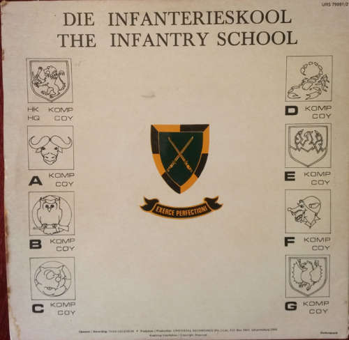 S A Infantry School - Exerce Perfectioni 1979 Vinyl DOUBLE LP SA