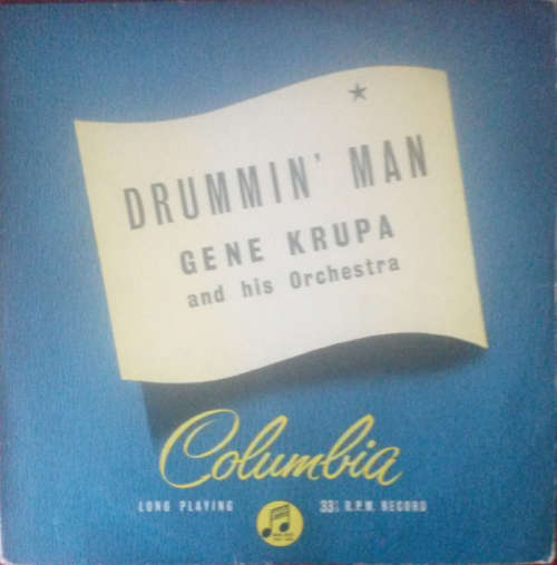 Gene Krupa and his Orchestra - Drummin' Man 1956 Mono 10" Vinyl LP UK