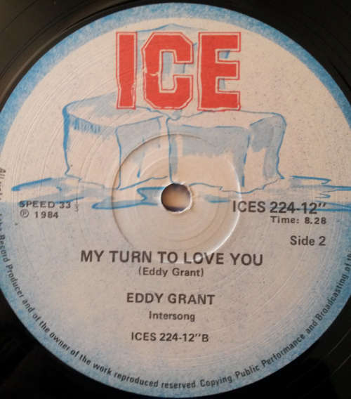 Eddie Grant - Romancing The Stone/My Turn To Love You 1984 Vinyl Maxi Single SA