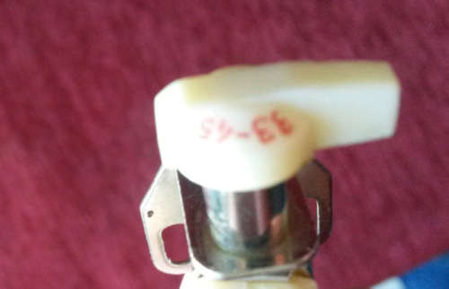 Genuine Ronette DC-284-OV 33-45/78 Turnover Cartridge with mounting bracket