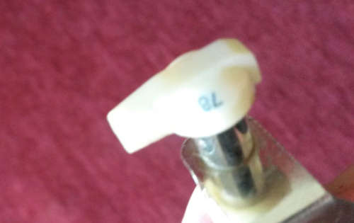 Genuine Ronette DC-284-OV 33-45/78 Turnover Cartridge with mounting bracket