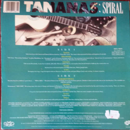 Tananas - Spiral 1990 Vinyl LP SA