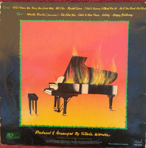 Stevie Wonder - Hotter Than July 1980 Vinyl LP SA
