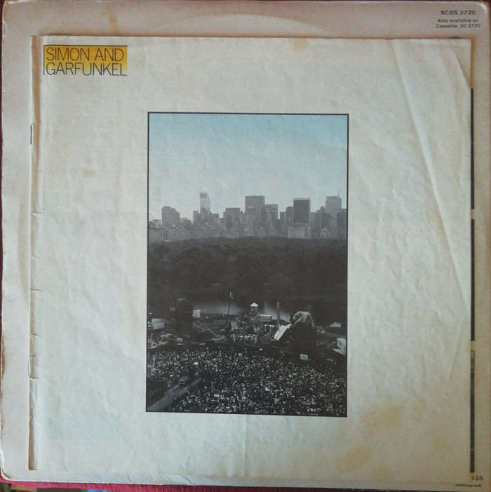 Simon and Garfunkel - The Concert In Central Park 1982 Vinyl DOUBLE LP SA