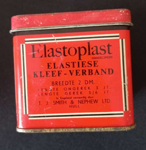 Elastoplast Tin Elastic Adhesive Bandage 2` X 3yd