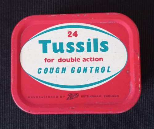 Tussils Cough Control Tin