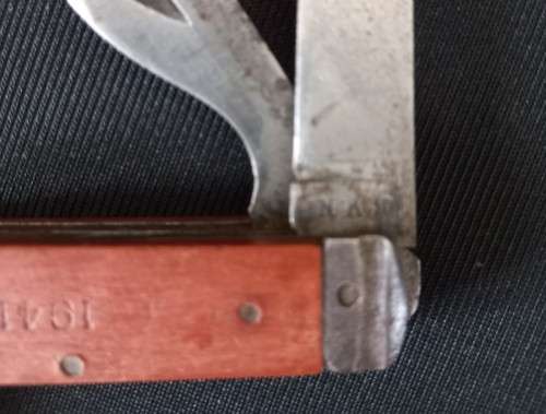 NKF WWII Navy Military Mariners Knife with Marlin Spike