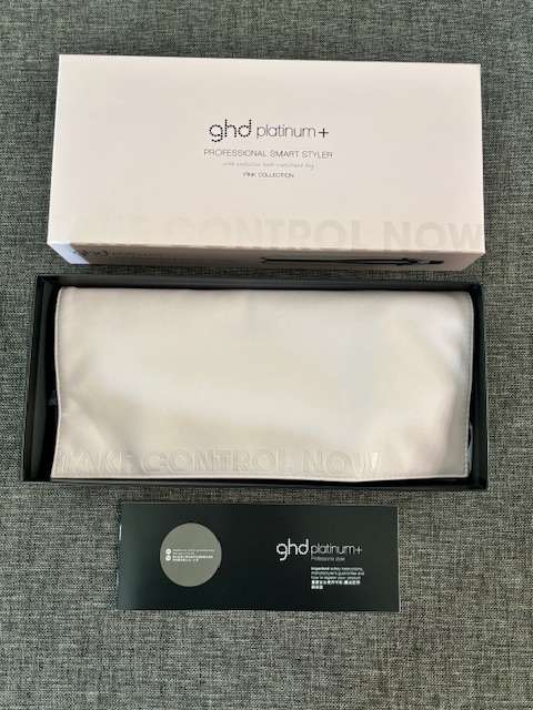 GHD Platinum + Limited Edition Pink Hair Straightener