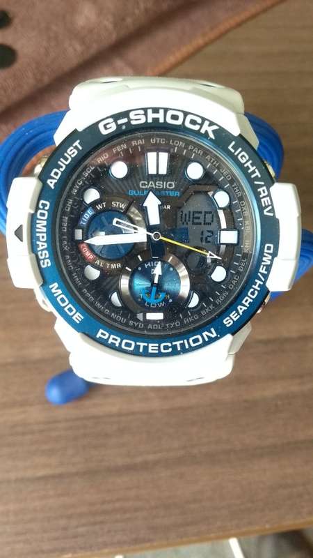 Casio G-Shock Gulfmaster (non-solar model with moon status icon)