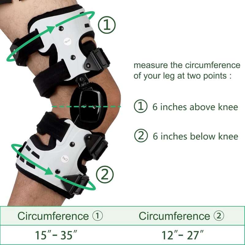 Unloader Knee Brace - Support for Arthritis Pain, Osteoarthritis, Cartilage Defect Repair, Avascular
