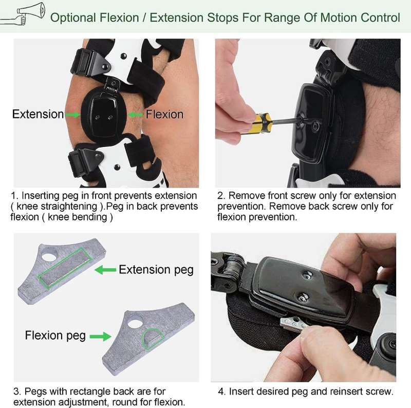 Unloader Knee Brace - Support for Arthritis Pain, Osteoarthritis, Cartilage Defect Repair, Avascular