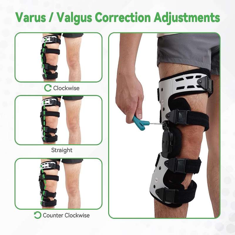 Unloader Knee Brace - Support for Arthritis Pain, Osteoarthritis, Cartilage Defect Repair, Avascular