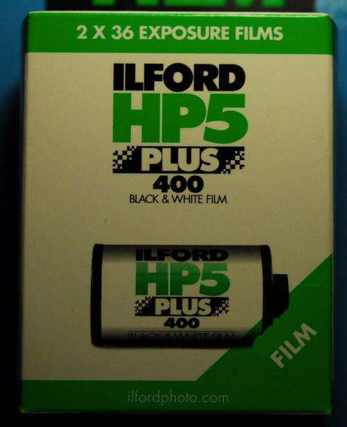 Ilford HP5 Plus 35mm Black & White film.