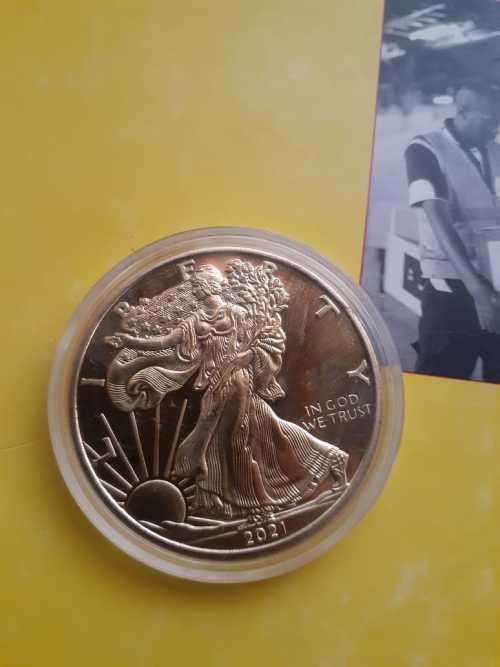 1oz USA statue liberty 24k gold commemorative coin