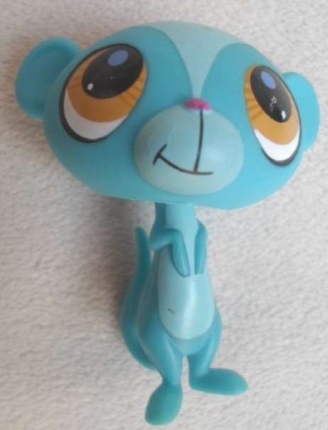 CUTE LITTLEST PET SHOP MEERKAT - PERFECT BROWN EYES!!