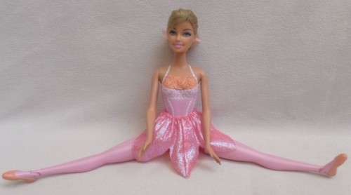 STUNNING 1998 MATTEL BARBIE BALLERINA WITH ARTICULATED ANKLES!!