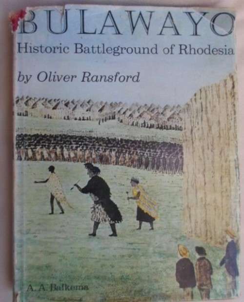 1968 - BULAWAYO HISTORIC BATTLEGROUND OF RHODESIA - A SPECIAL BOOK PRESENTED TO COL. A LESLIE!!