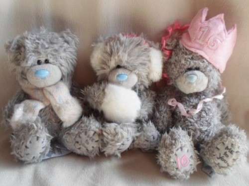 THREE TATTY TEDDIES FOR LUCELLE ONLY