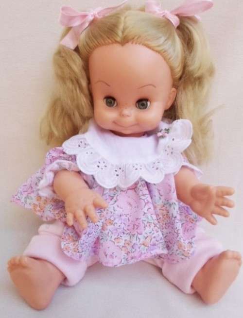 FOR ELWINA ONLY - A VINTAGE 1960's/70's GENUINE JOLLY DOLLY - THE LARGE 35CM ONE!!