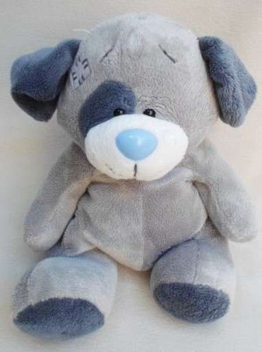 TATTY TEDDY'S FRIEND - LARGE ME TO YOU 'MY BLUE NOSE FRIENDS' NO 1 PATCH THE PUPPY!!