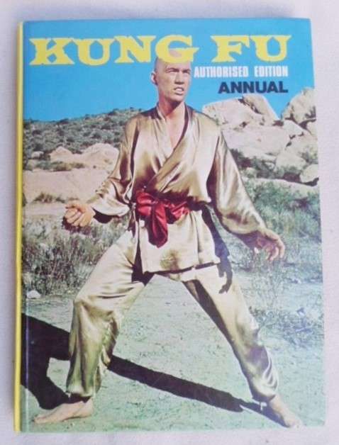 WOW!! 1975 KUNG FU ANNUAL BASED ON THE CULT TV SERIES STARRING DAVID CARRADINE!!