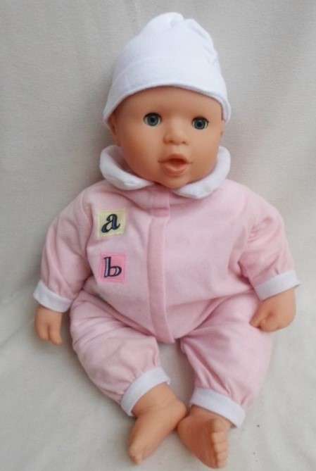 A CUTE 46CM 'LUCKY INDUSTRIES' BABY DOLL!!