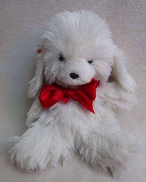 THE SWEETEST SOFT 'PMS' PUPPY WITH HARD PLASTIC NOSE!!