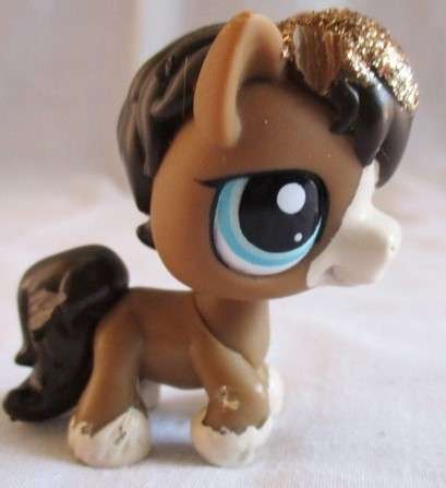 CUTE BUT NOT PERFECT HASBRO LITTLEST PET SHOP PONY!!