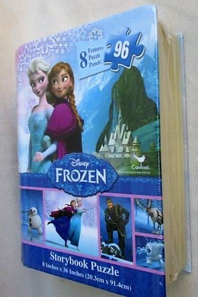 DISNEY FROZEN STORYBOOK PUZZLE PACK - 8 FEATURES PUZZLE PANELS - STILL SEALED!!