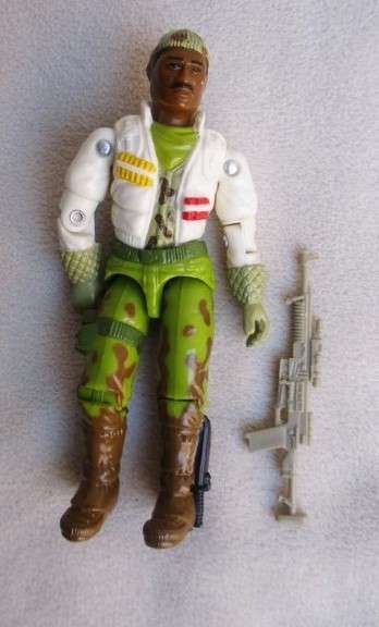 VINTAGE 1989 G I JOE FIGURE - STALKER!!