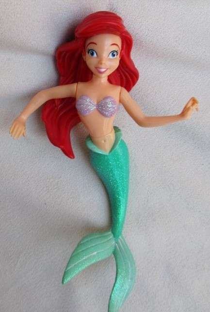 CUTE, WELL MADE AERIEL MERMAID WITH SWIVEL WAIST!!