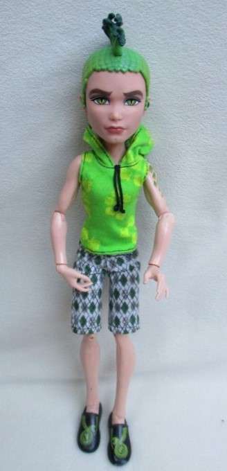 THIS IS DEUCE GORGON, SON OF MEDUSA, THE GENUINE MATTEL MONSTER HIGH DOLL!!