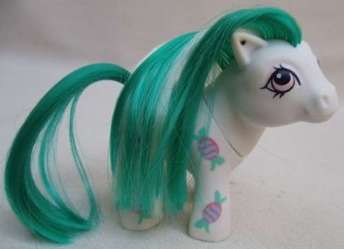 HASBRO U.K. EXCLUSIVE G1 MY LITTLE PONY  - BABY CANDY!!