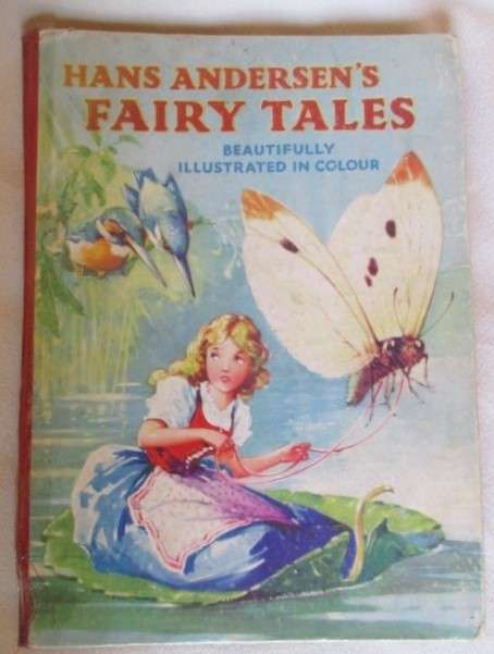 A VERY OLD EDITION OF HAN'S ANDERSEN'S FAIRY TALES WITH LOADS OF CHARMING FULL-PAGE ILLUSTRATIONS!!