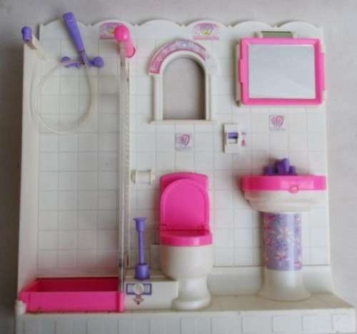 A WELL MADE 'GOLDLOK TOYS' BATHROOM FOR A DOLL'S HOUSE!!