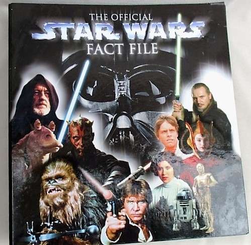 THE OFFICIAL STAR WARS FACT FILE - ISSUES 1 TO 11 IN ORIGINAL RING BINDER FILE!!