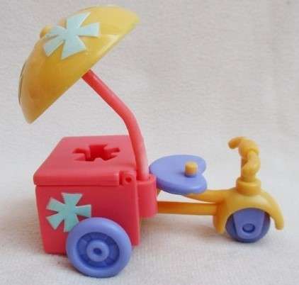 CUTE HASBRO LPS ICE CREAM CART!!