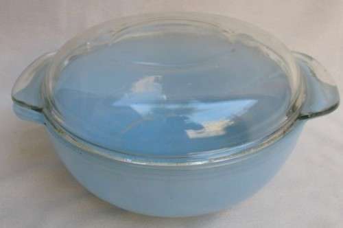 VERY OLD PYREX LIDDED DISH!!