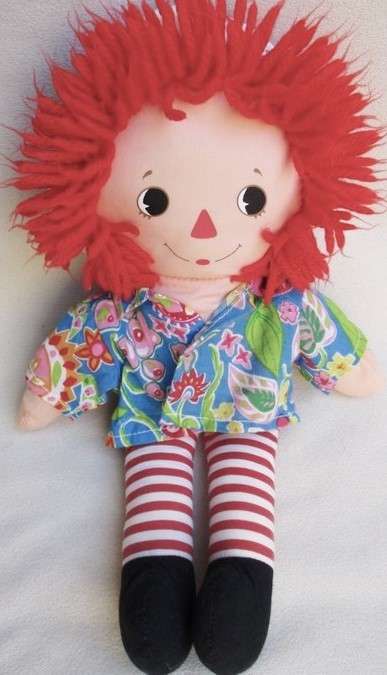 CUTE VINTAGE RAGGEDY ANNE DOLL!!