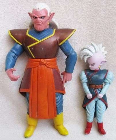 TWO DRAGON BALL Z ACTION FIGURES - SUPREME KAI AND KIBITO!!