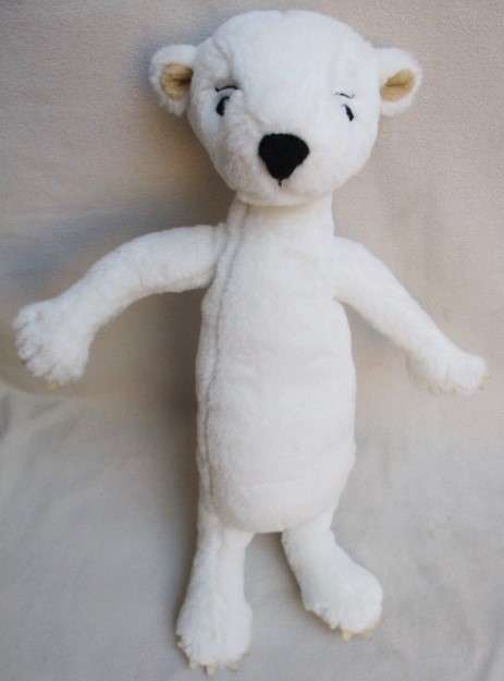 A SOFT WHITE CLEAN 37CM TALL WELL MADE LIONESS - SAFE FOR BABY!!