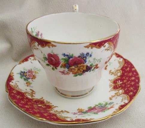 PRETTY PARAGON ROCKINGHAM DUO - CIRCA 1950's!!