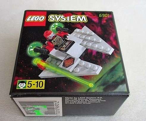 SMALL VINTAGE 1998 LEGO SYSTEM 6901 - SPACE PLANE - MINT - STILL SEALED N BOX!!