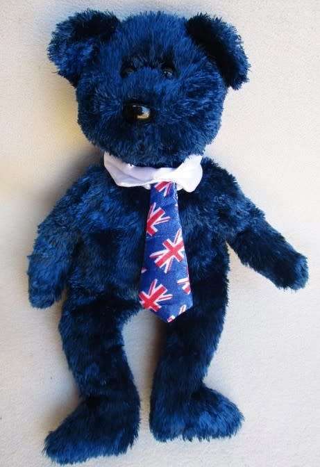 CUTE TY BEANIE BEAR - POPS - UK VERSION!!