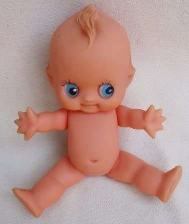 A CUTE VERY OLD VINTAGE 17CM TALL KEWPIE!!
