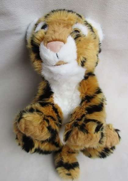 A LARGE AND COLLECTABLE FULL BODIED, REALISTIC TIGER HAND PUPPET !