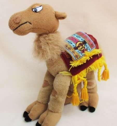 A LIMITED EDITION POSEABLE 'HARD ROCK CAFE' CAMEL MADE BY HERRINGTON TEDDY BEARS!!