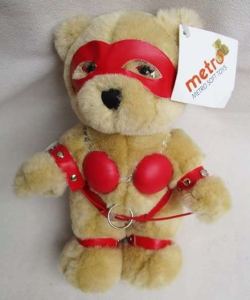 WOULD ONE CALL THIS A 'FIFTY SHADES OF GREY' BEAR??