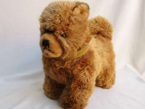 AWESOME LARGE HERMANN TEDDY ORIGINAL CHOW CHOW DOG - D.8606!!