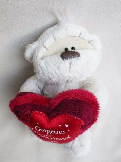 CUTE LITTLE FIZZY MOON BEAR FROM THE 'PAPER ISLAND' GIFT COMPANY, U.K!!